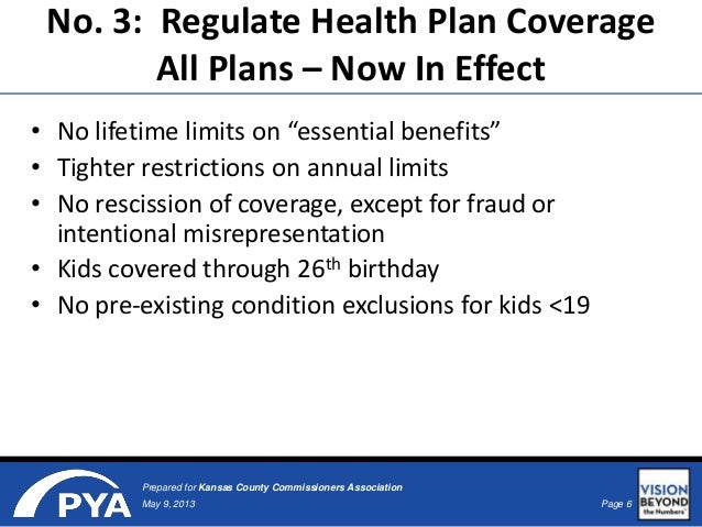 Insurance Coverage Provisions Of The Affordable Care Act ...