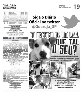 Diário Oficial de Guarujá - 05-11-11