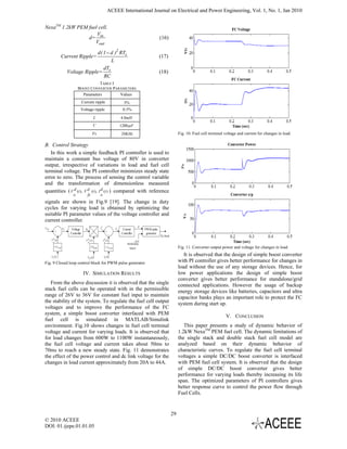 The PEM Fuel Cell System with DC/DC Boost Converter: Design, Modeling ...