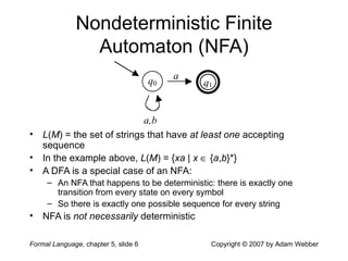 Nondeterministic Finite Automata | PPT