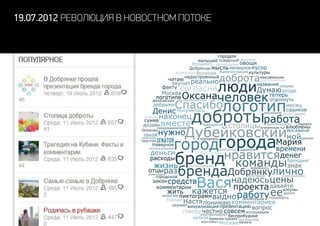 19.07.2012 революция в новостном потоке
 