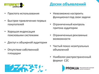 Доски объявлений
 