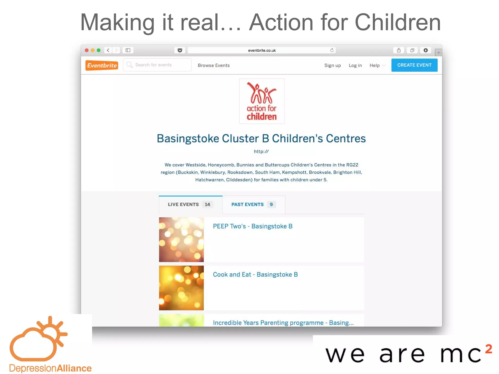 Making it real… Action for Children
-base
 