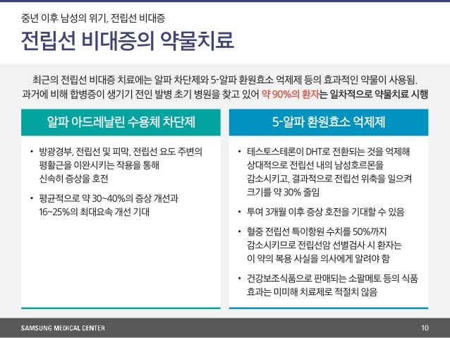 https://www.slideshare.net/smccrm/05-49485037 비뇨기질환 05 전립선비대증의 증상과 치료