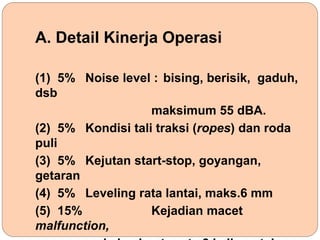 Dsb Rope 05.manajemen perawatan sistem (sarana) transportasi vertikal dalam ...