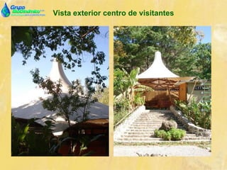 Vista exterior centro de visitantes
 