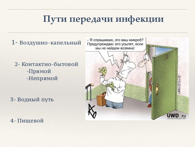 воздушно капельный контактно бытовой