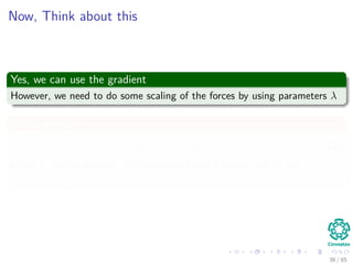 Example
We have f (x, y) = x exp {−x2
− y2
}
37 / 124
 