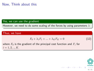 Example
With Gradient at the the contours when projecting in the 2D plane
38 / 124
 