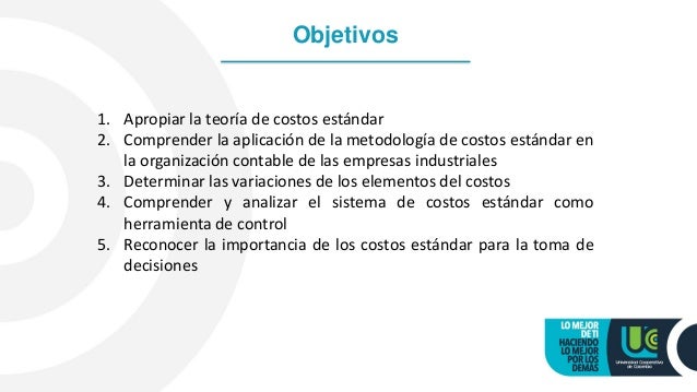 05. Ejercicio aplicativo de costos estandar