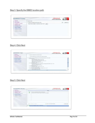 obiee 12c installation guidelines | DOCX