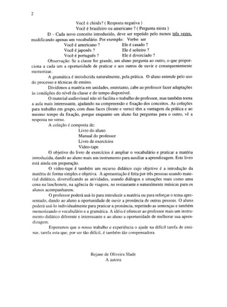 Portugues Basico Para Estrangeiros Manual Do Professor PDF 