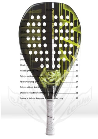CATALOGO DE PRODUCTOS