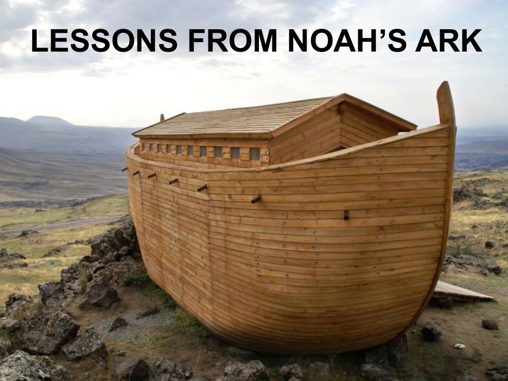 Lessons from Noah's Ark