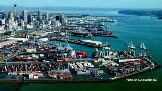 PORT OF AUCKLAND, NZ
 