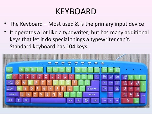 05. Input devices - computer