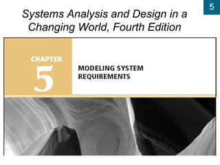 5
Systems Analysis and Design in a
Changing World, Fourth Edition
 