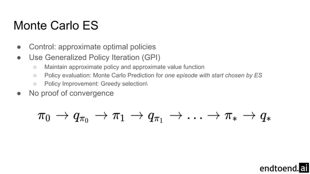 Monte Carlo Methods In Reinforcement Learning – YKAJUO