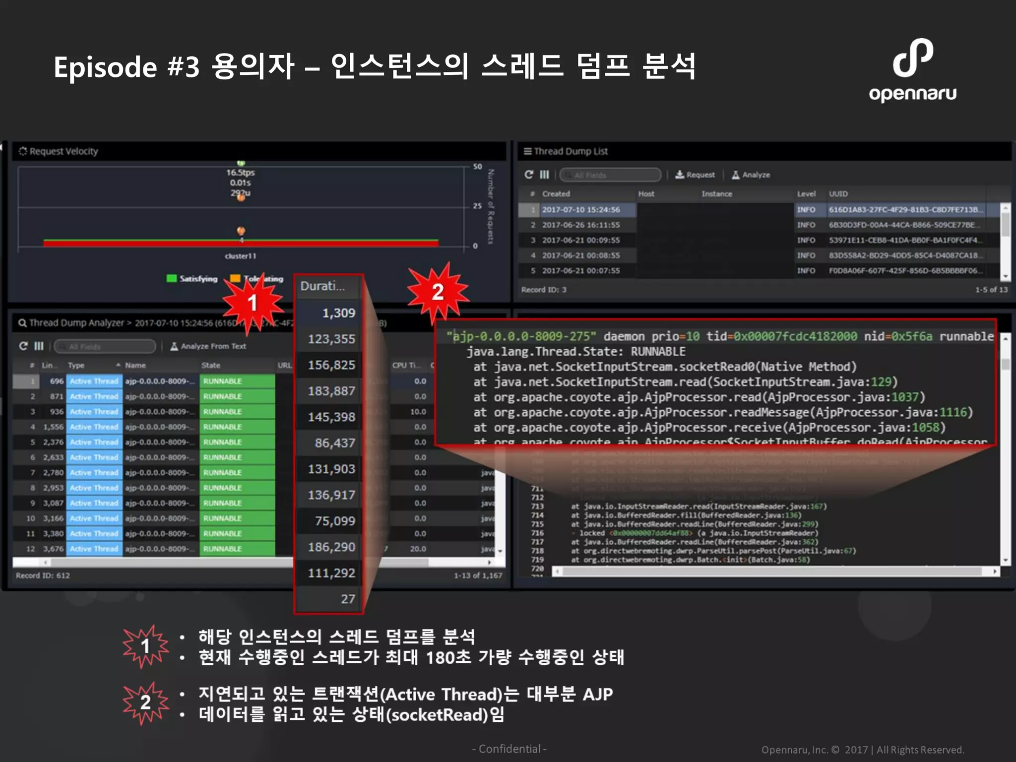 Episode #3 용의자 – 인스턴스의 스레드 덤프 분석
 