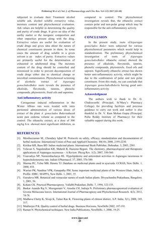 Curated visual reference: Picture Idea: Phytochemical Investigation Screening Of Anti Inflammatory Activity Of