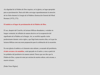 Las partes de una iglesia y los modelos dimensionales