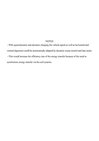  E - Cars, charging systems