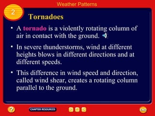 Tornadp Rotation Pattern 7th Grade - Chapter 5 - Weather | PPT