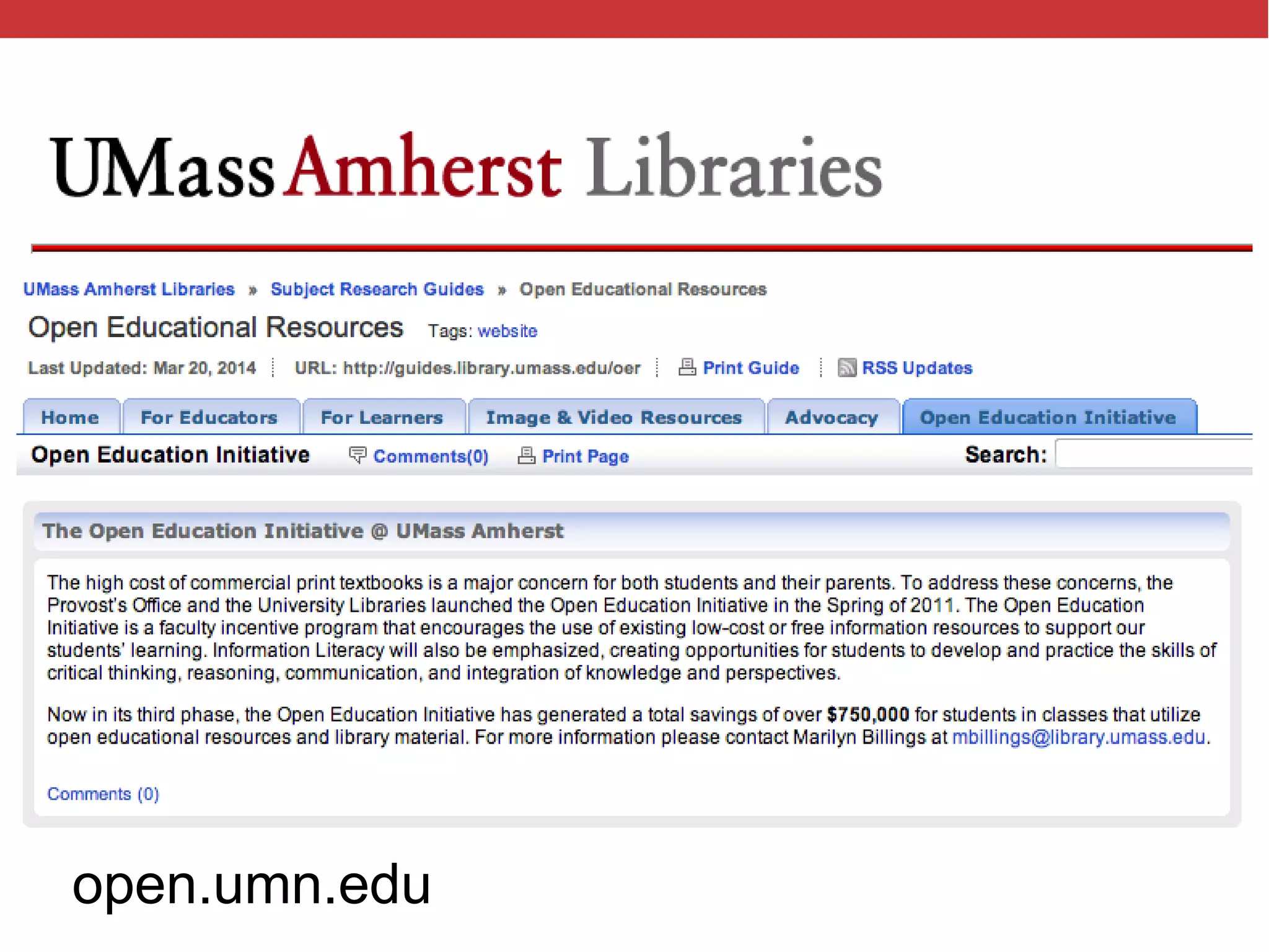 @txtbks | sparcopen.org
open.umn.edu
 