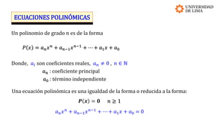 05. s3 ecuaciones polinómicas