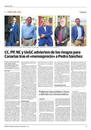 FEBRERO 2023
Boletín Informativo de Nueva Canarias nº 5 6
https://lectura.kiosk
 