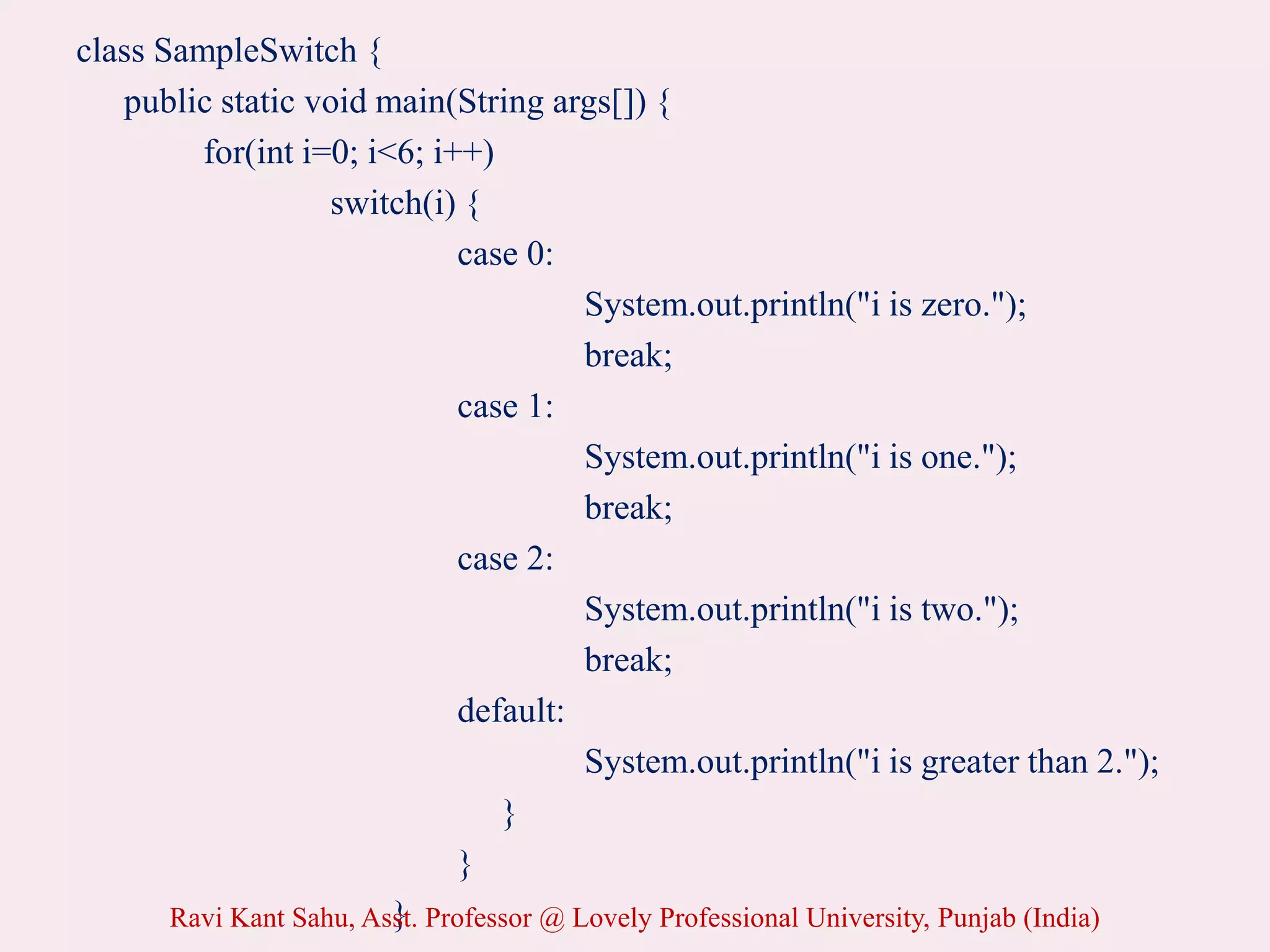 05 control structures ppt