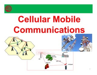 2
Cellular Mobile
Communications
 