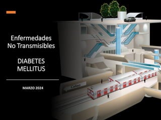 Enfermedades
No Transmisibles
DIABETES
MELLITUS
MARZO 2024
 