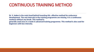 Sports Training UGC Net Class 2 Sports Training UGC Net Class | PPTX