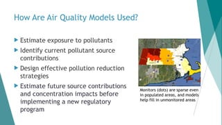 Luality Modelling Fundamental Concept of Air Quality Modeling | PPTX