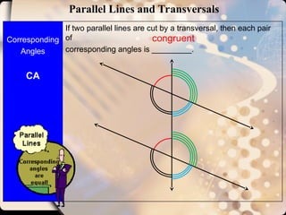 ParallelLines_TransversalParallelLinesPPT | PPT