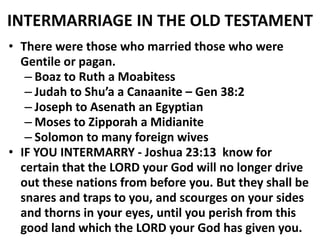 mixed marriages | PPTX
