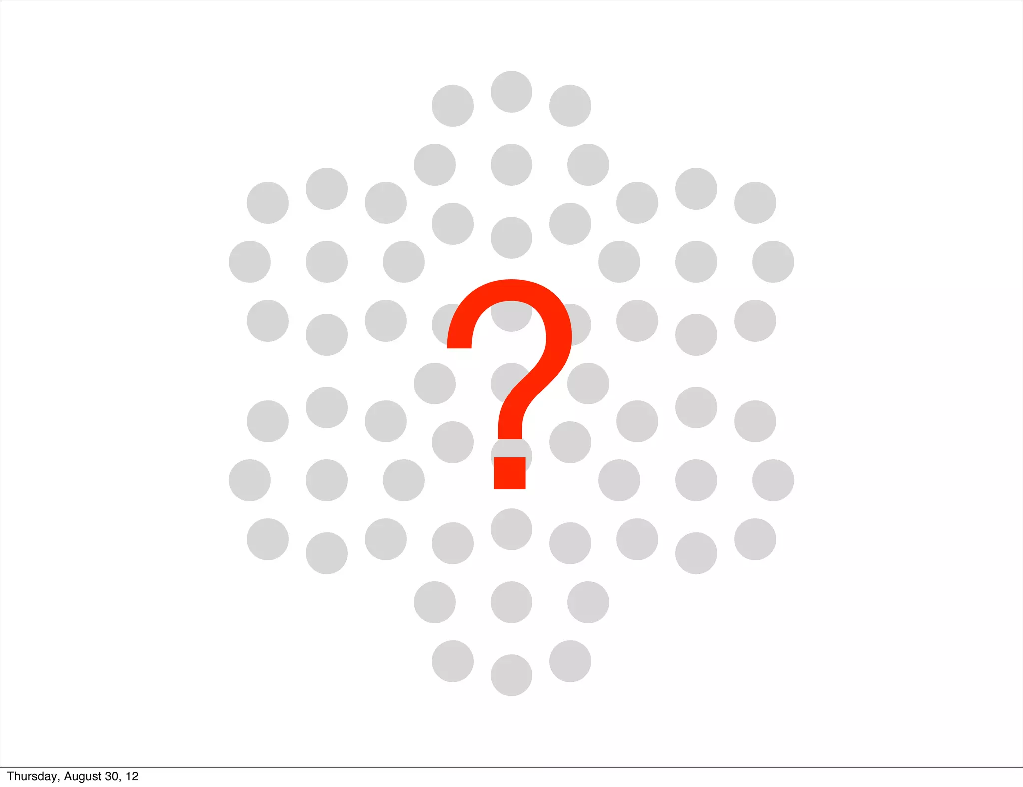 ?
Thursday, August 30, 12
 