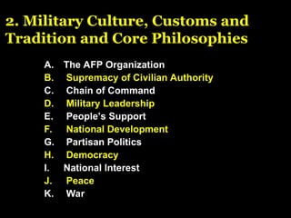 05-AFP-CORE-VALUES-2.ppt military culture | PPT