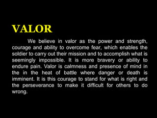 05-AFP-CORE-VALUES-2.ppt military culture | PPT