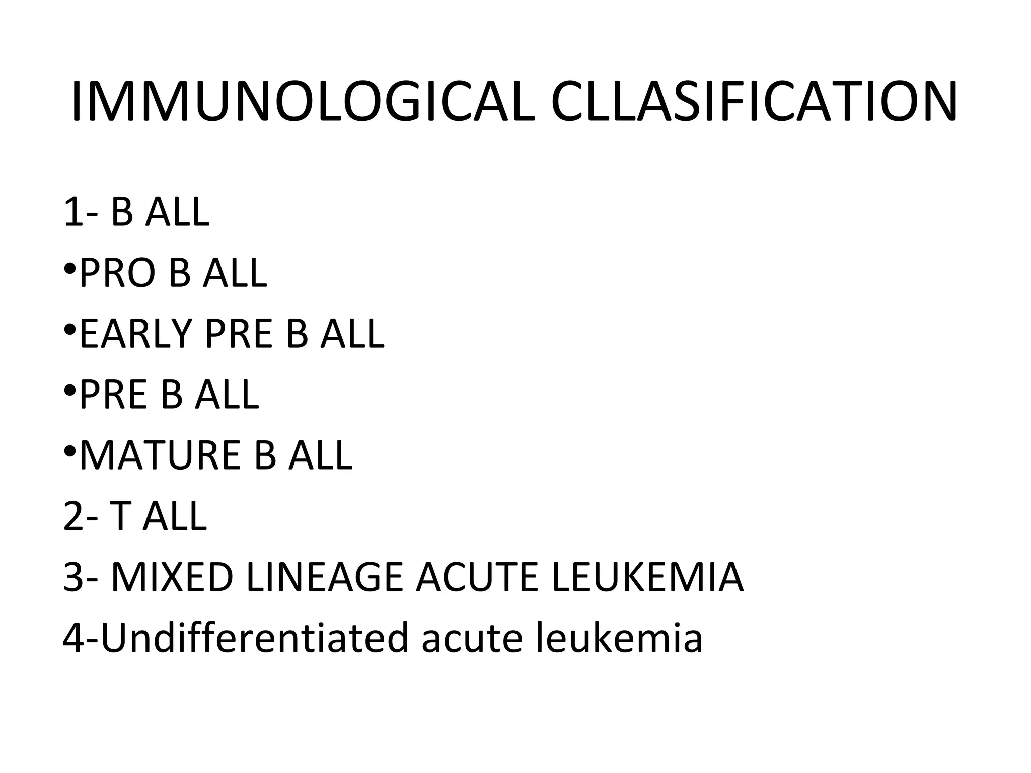 Acute Lymphoblastic Leukemia | PPT