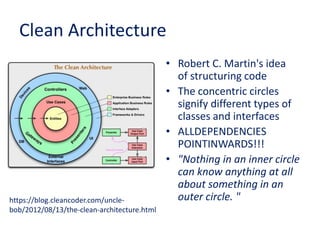 clean architecture uncle bob AnalysisAndDesign.el.en.pptx