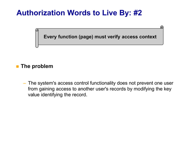 05 application security fundamentals - part 2 - security mechanisms ...