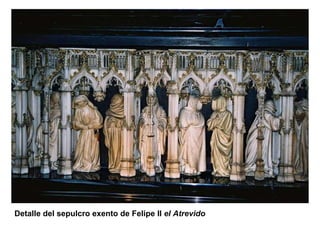 Detalle del sepulcro exento de Felipe II  el Atrevido 