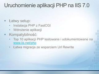 Artur ?arski, PHP na Windows