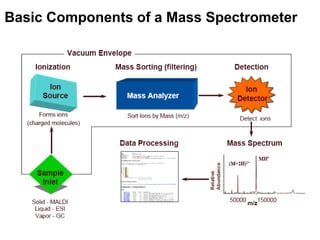 Basic Components of a Mass Spectrometer
 
