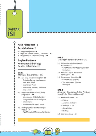 Seri buku literasi digital - keamanan siber untuk e-commerce | PDF