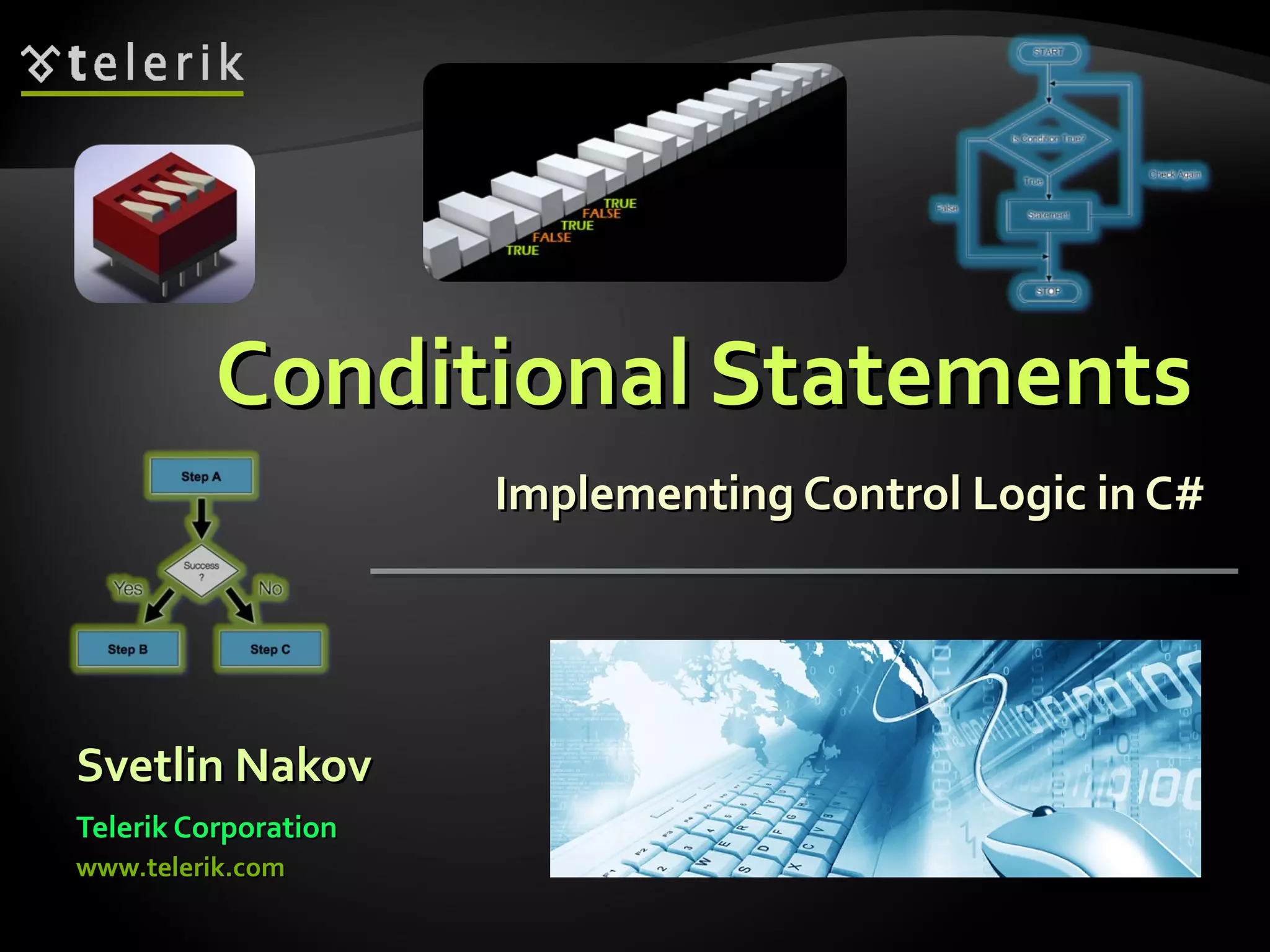 05 Conditional statements | PPT | Programming Languages | Computing