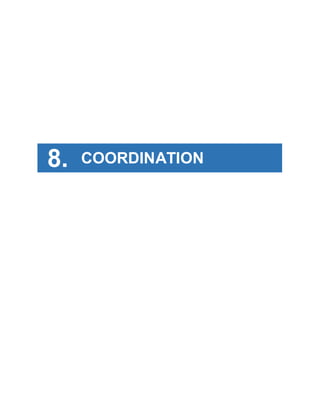 8.

COORDINATION

 
