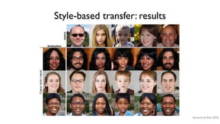 100
6.S191 Introduction to Deep Learning
Style-based transfer: results
Karras et al.,Arxiv 2018.
 